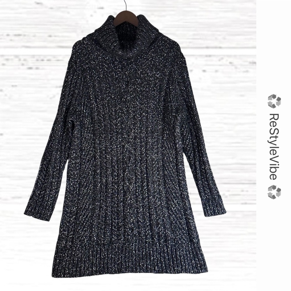 BANANA REPUBLIC HERITAGE Men’s Size XL Sweater Cable Knit Turtleneck Wool Alpaca